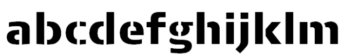 FF Signa Stencil Offc Pro Black FONT