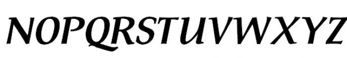 FF Tarquinius Pro Bold Italic Font UPPERCASE