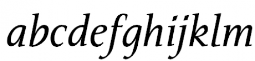 FF Tarquinius Pro Book Italic FONT