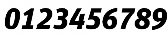 FF Unit Offc Pro Black Italic Font OTHER CHARS