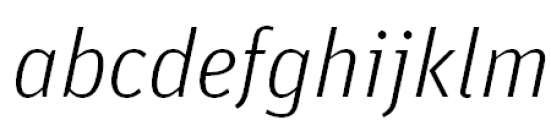 FF Unit Offc Pro Light Italic FONT