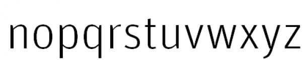 FF Unit Offc Pro Light Font LOWERCASE