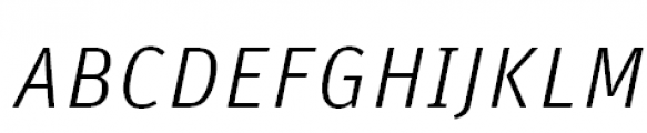 FF Unit Offc Pro SC Light Italic FONT