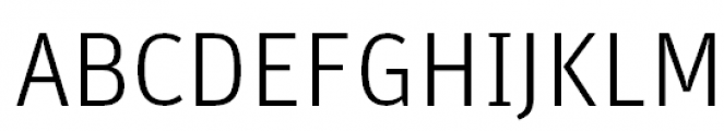 FF Unit Pro Light Font UPPERCASE