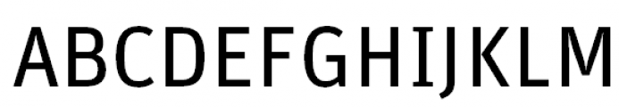FF Unit Pro Regular Font UPPERCASE