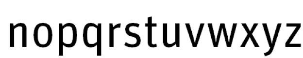 FF Unit Pro Regular Font LOWERCASE