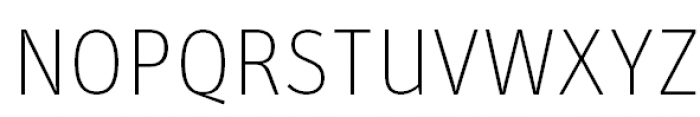 FF Unit Pro Thin Font UPPERCASE