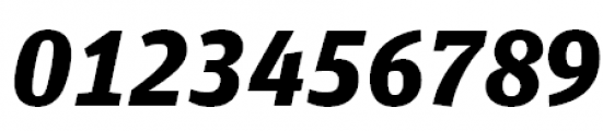 FF Unit Slab Offc Pro Black Italic Font OTHER CHARS