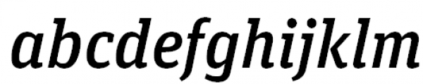 FF Unit Slab Offc Pro Medium Italic FONT