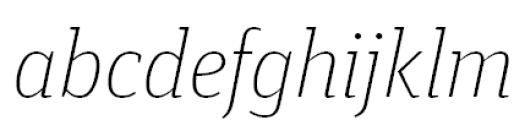 FF Unit Slab Offc Pro Thin Italic FONT