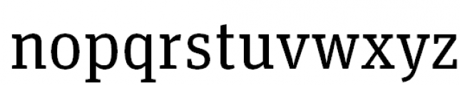 FF Unit Slab Pro Regular Font LOWERCASE