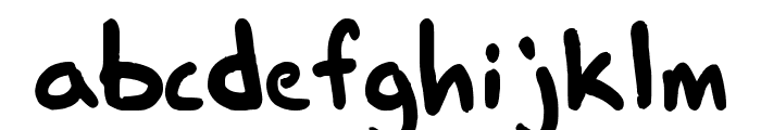 FG-roundtip Font LOWERCASE