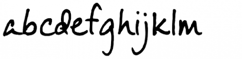 FG Abby Font LOWERCASE