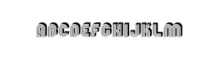 FGroove 81 Font LOWERCASE