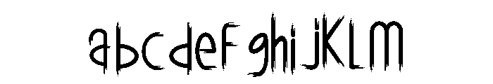 FHINJAM SHERABRUSH FONT