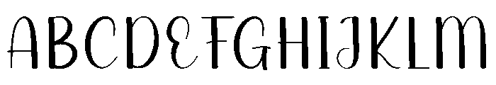 Fhising Font UPPERCASE