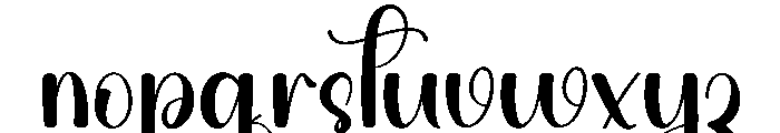 Fhising Font LOWERCASE