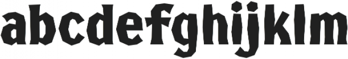 FHA Broken Gothic Kondenst Regular otf (400) Font LOWERCASE