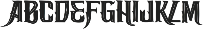 Fhfgrasd Regular ttf (400) Font UPPERCASE