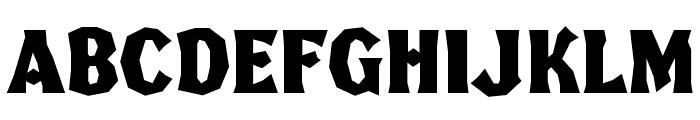 FHA Broken Gothic Kond NC Font LOWERCASE
