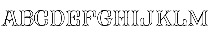 FHA Mod Tuscan Roman Open  NCV Font LOWERCASE