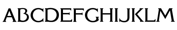 FHA Modernized Ideal ClassicNC Font UPPERCASE