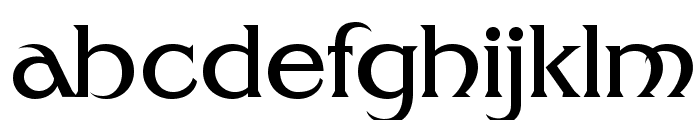 FHA Modernized Ideal ClassicNC Font LOWERCASE