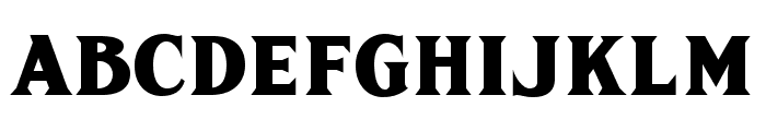 FHA Sign DeVinneNC Font LOWERCASE
