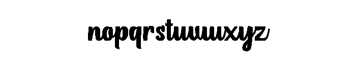 FHCollena01PersonalUse-Script Font LOWERCASE