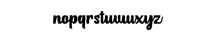 FHCollena02PersonalUse-Script Font LOWERCASE