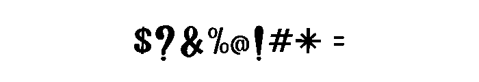 FHCollena06PersonalUse-Script Font OTHER CHARS