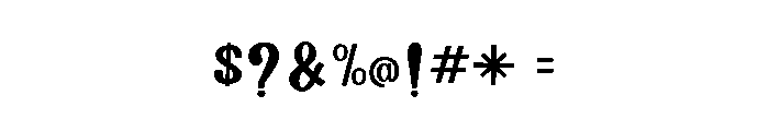 FHCollena07PersonalUse-AllCaps Font OTHER CHARS