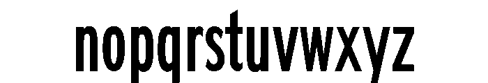 FHWASeriesB2020minus20 Font LOWERCASE