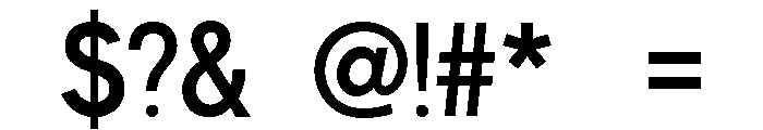 FHWASeriesB2020minus50 Font OTHER CHARS