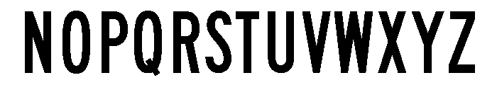 FHWASeriesB2020plus0 Font UPPERCASE