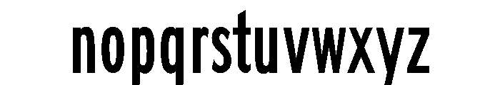 FHWASeriesB2020plus0 Font LOWERCASE
