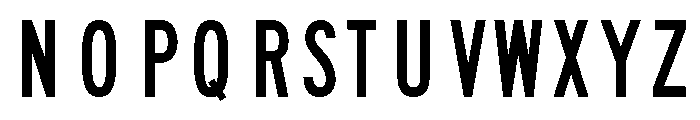 FHWASeriesB2020plus100 Font UPPERCASE