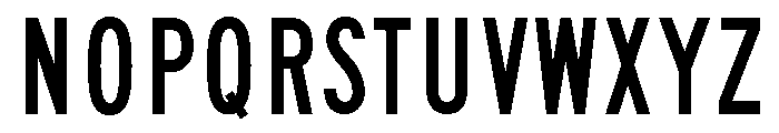FHWASeriesB2020plus20 Font UPPERCASE