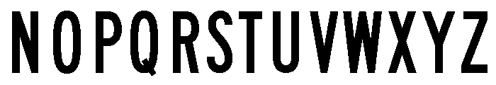FHWASeriesB2020plus30 Font UPPERCASE