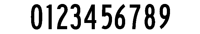 FHWASeriesB2020plus40 Font OTHER CHARS