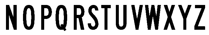 FHWASeriesB2020plus40 Font UPPERCASE
