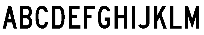 FHWASeriesC2020minus0 Font UPPERCASE