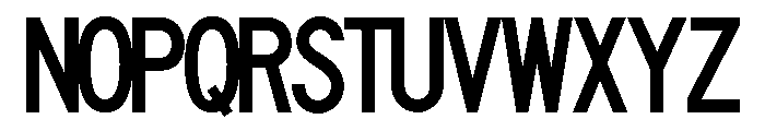 FHWASeriesC2020minus100 Font UPPERCASE