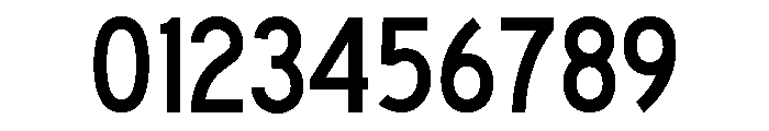 FHWASeriesC2020minus30 Font OTHER CHARS
