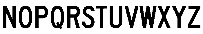 FHWASeriesC2020minus30 Font UPPERCASE