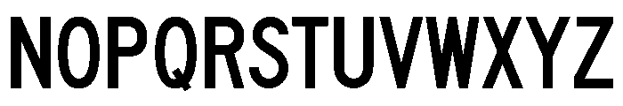 FHWASeriesC2020minus40 Font UPPERCASE