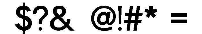 FHWASeriesC2020minus50 Font OTHER CHARS