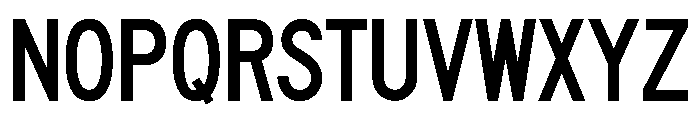 FHWASeriesC2020minus50 Font UPPERCASE