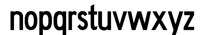 FHWASeriesC2020minus50 Font LOWERCASE