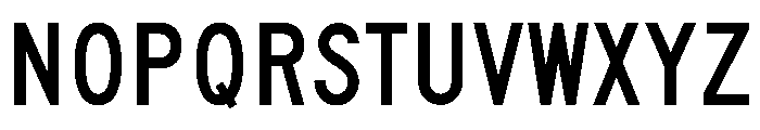 FHWASeriesC2020plus0 Font UPPERCASE